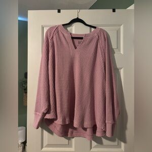 NWOT American Eagle Women’s Knit Pullover w Crochet detail L